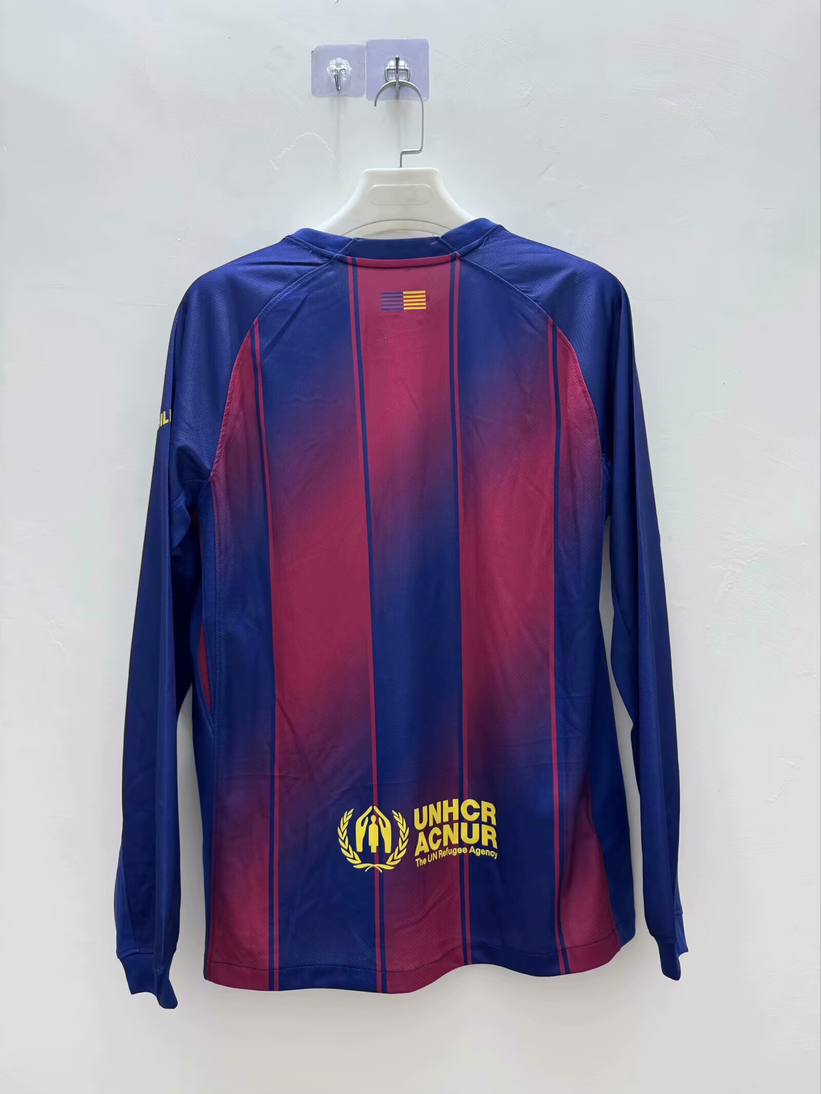 2025/2026 Long Sleeve Barcelona Home Football Shirt 1:1 Thai Quality:football jersey mysite: unitedjerseyfootball 邓江浪:football