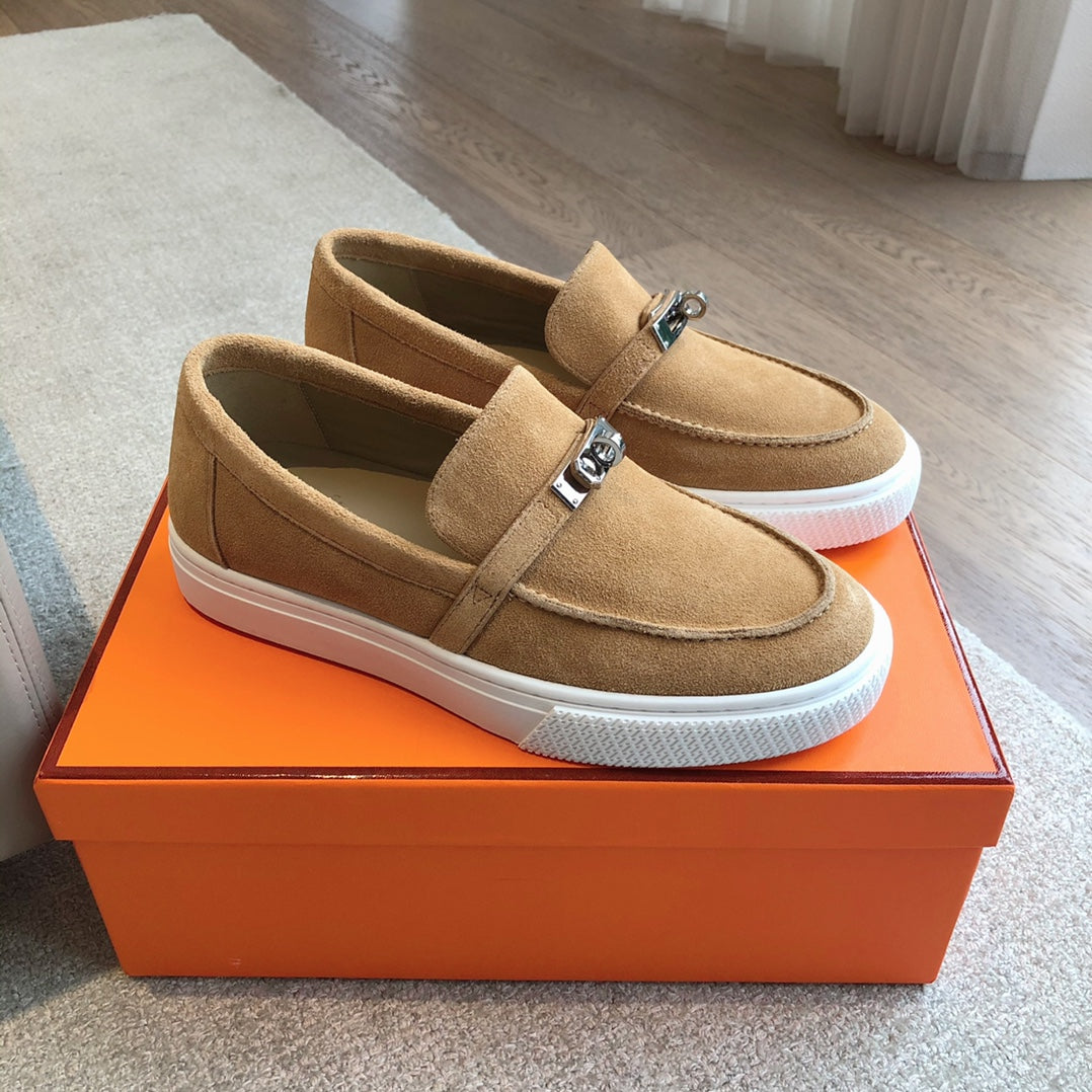 GAME SLIP-ON SNEAKER CARAMEL SUEDE、mysite、Cacoeks