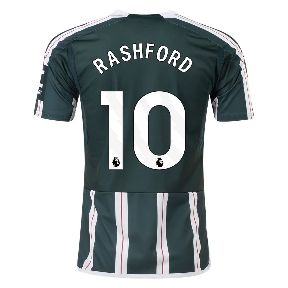 23/24 Manchester United #10 Marcus Rashford Away Jersey-mysite Custom Football Kit- Nextkits