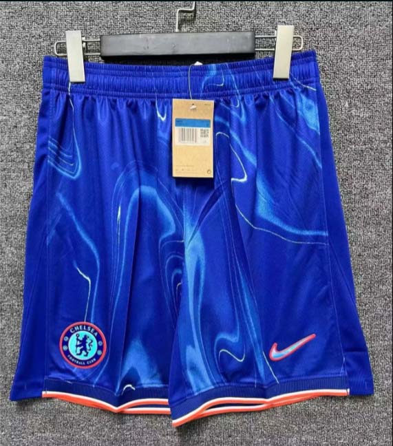 2024/2025 Chelsea Home Shorts:football jersey mysite: unitedjerseyfootball 邓江浪:football