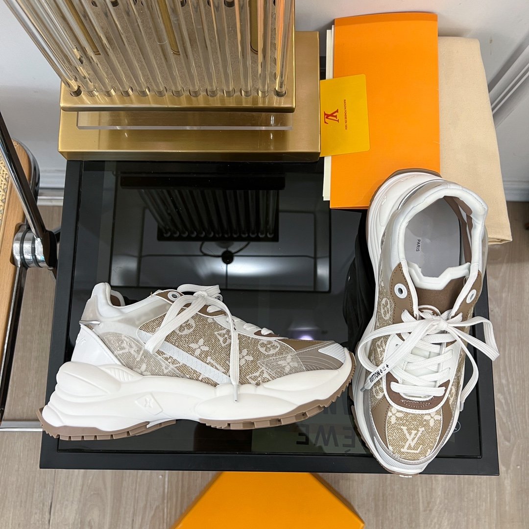 LV RUN 55 SNEAKER BROWN、mysite、Cacoeks