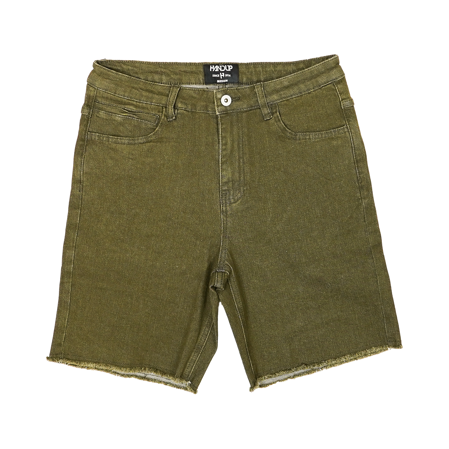 Stretch Jorts - Army Olive by Handup Gloves、mySite、bearsvspackers