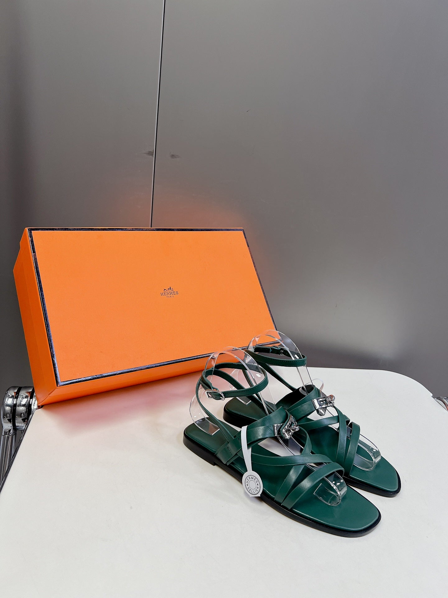 JUNE SANDAL COBALT CALFSKIN、mysite、Cacoeks