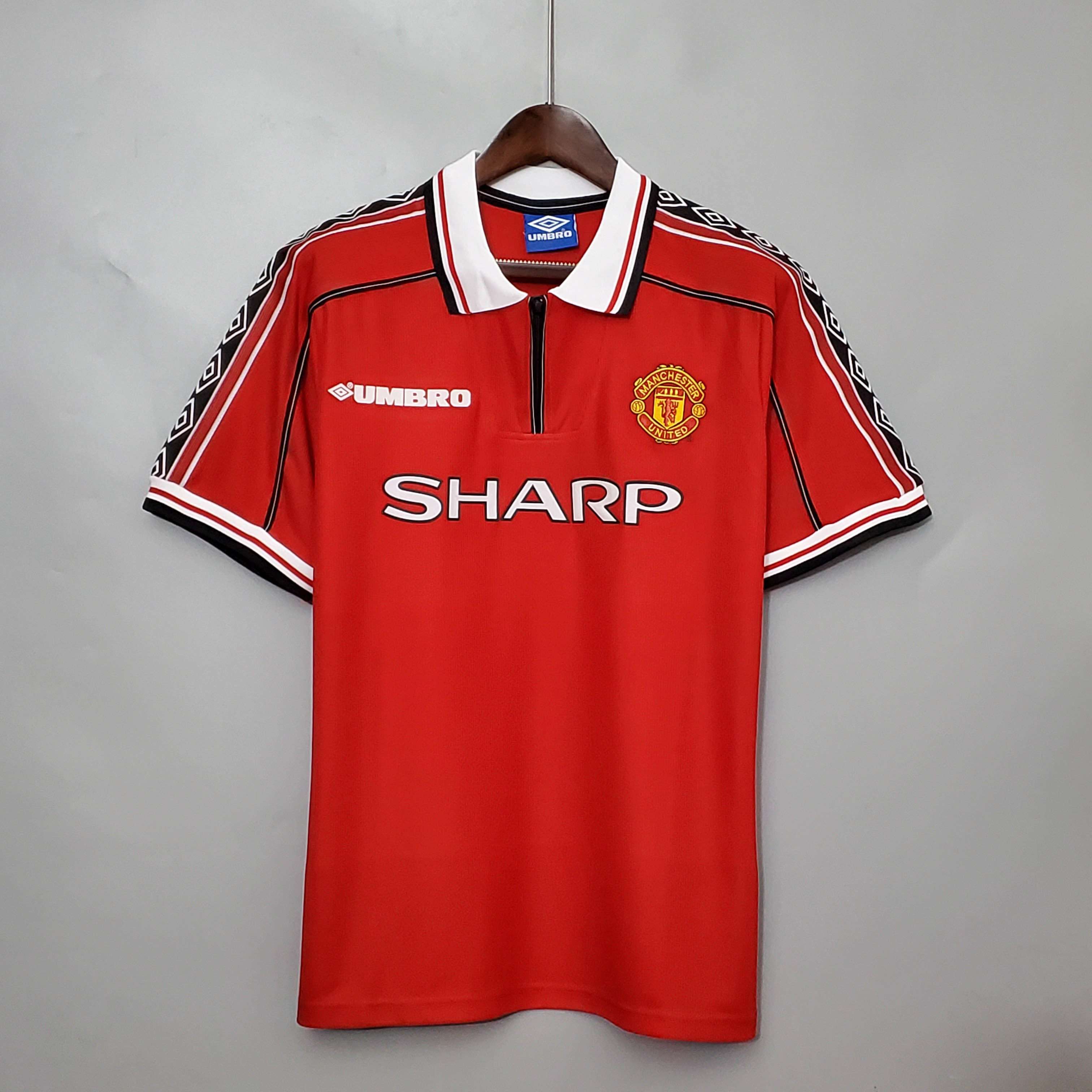 1998/1999 Retro Manchester United Home Football Shirt-mysite Custom Football Kit- Nextkits
