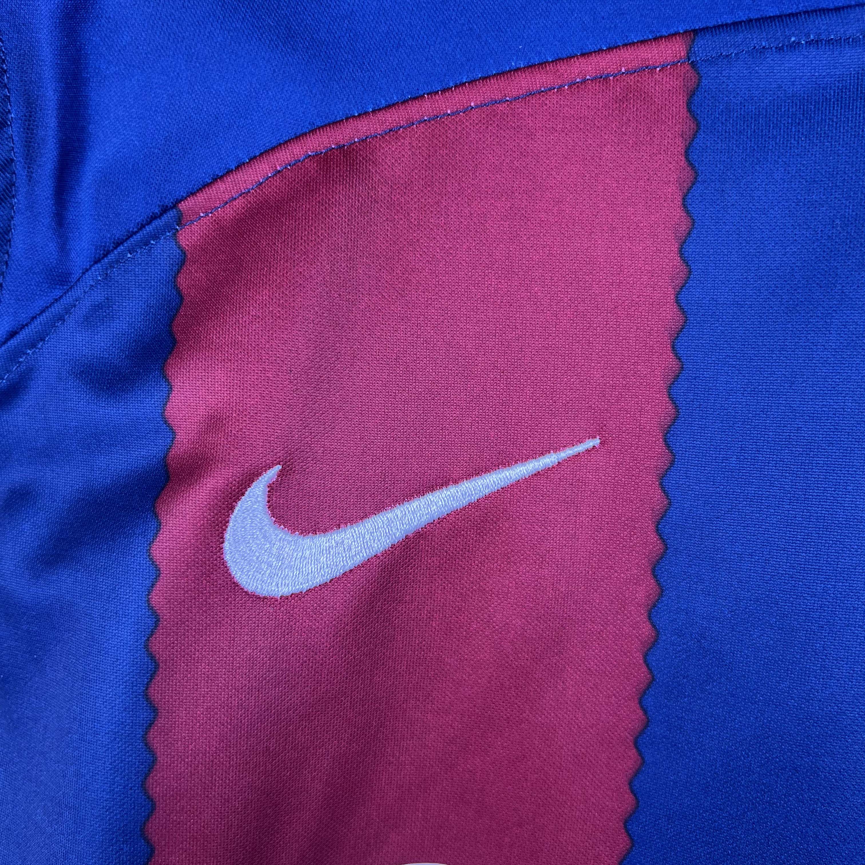 2023/2024 Long Sleeve Barcelona Home 1:1 Thai Quality:football jersey mysite: unitedjerseyfootball 邓江浪:football