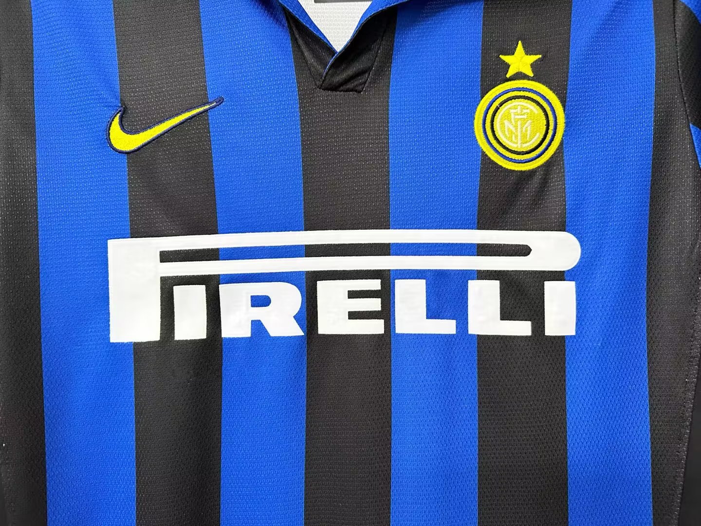 ManixJersey.com | Retro Inter Milan 98-99 Home Stadium Jersey -Customize Name, Number and Patch | Worldwide Shipping