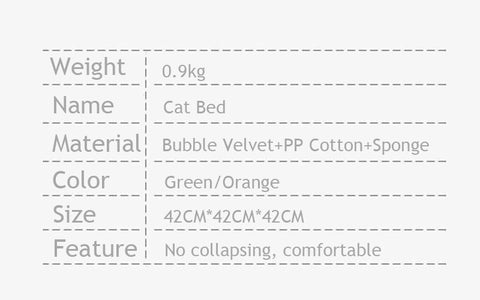 Bear Triangle Cat Bed Cave 2 Color Pet House