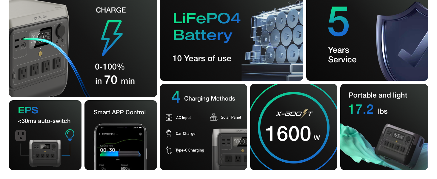 portable power station 500w portable power source battery generators portable power station lifepo4