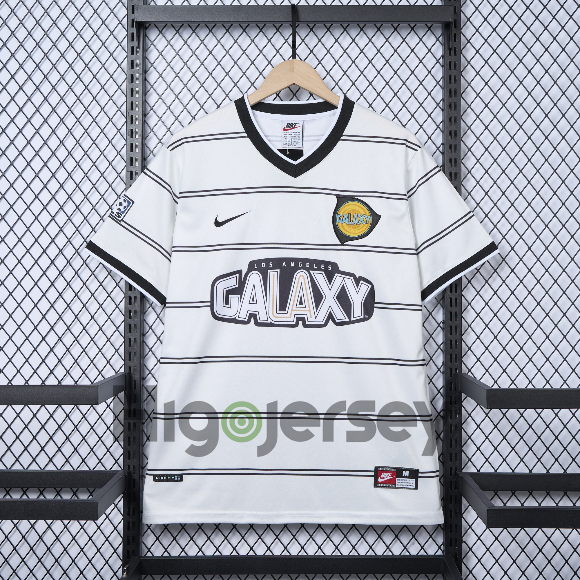 Higojerseys-Retro LA Galaxy 1997 Away Jersey