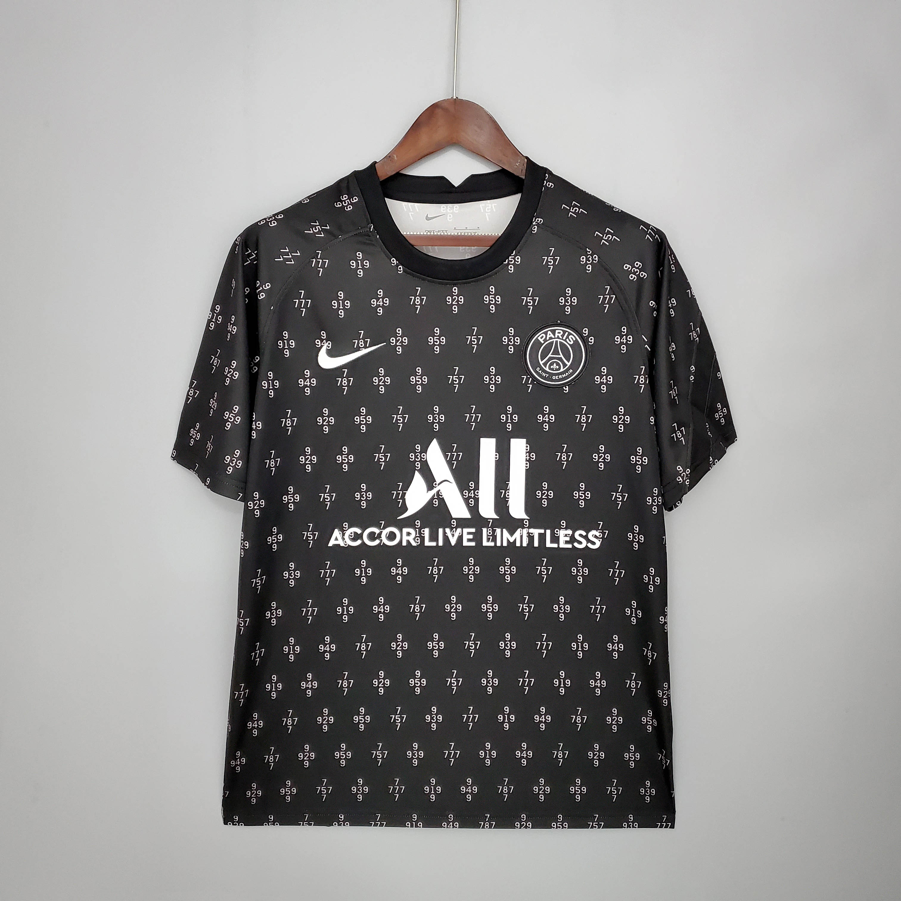 2021/2022 Psg Paris Saint-Germain Training Wear Black:football jersey mysite: unitedjerseyfootball 邓江浪:football