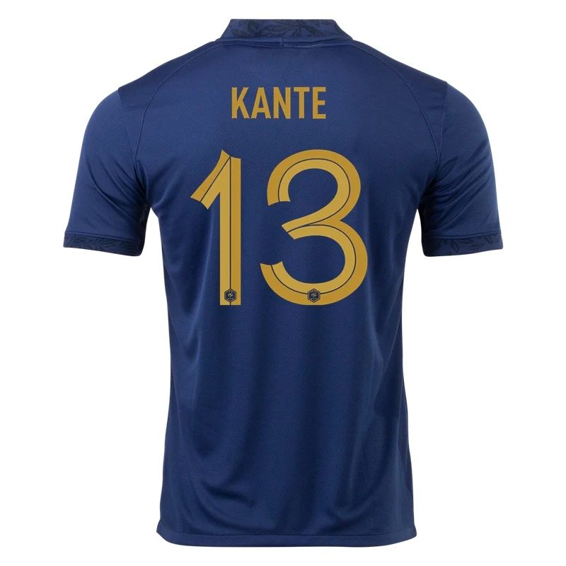 2022 N'Golo Kante #13 France Home Jersey-mysite Custom Football Kit- Nextkits