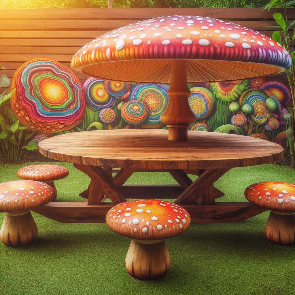 The Magic of Mushroom Tables