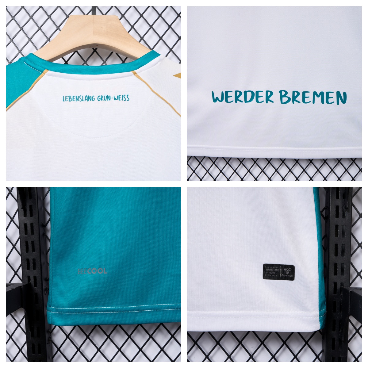 foot-Werder Bremen 24-25 Green & White Special Edition Jersey - Fans Version