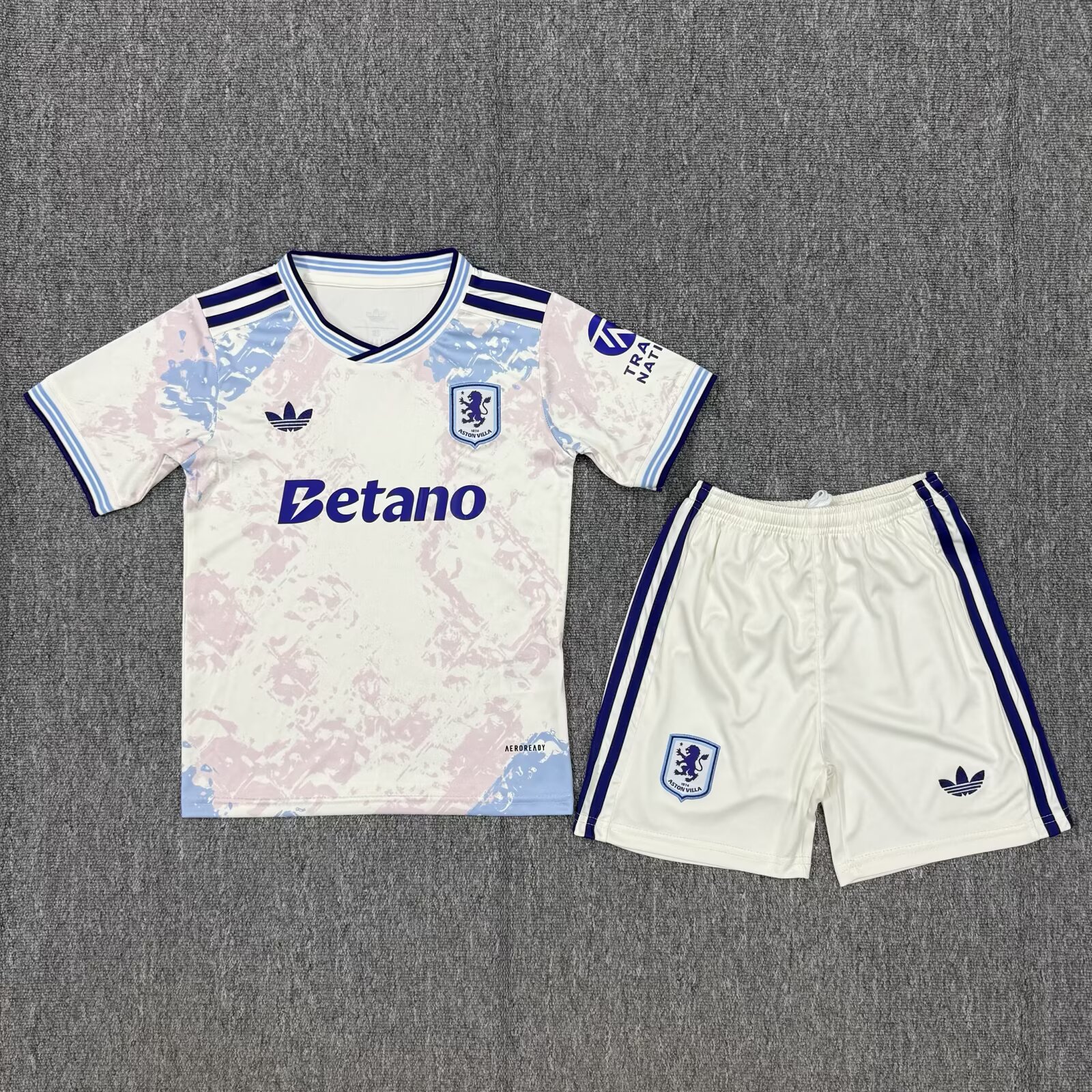 2025/2026 Aston Villa Third Away Football Shirt 1:1 Thai Quality Kids Size:football jersey mysite: unitedjerseyfootball 邓江浪:football