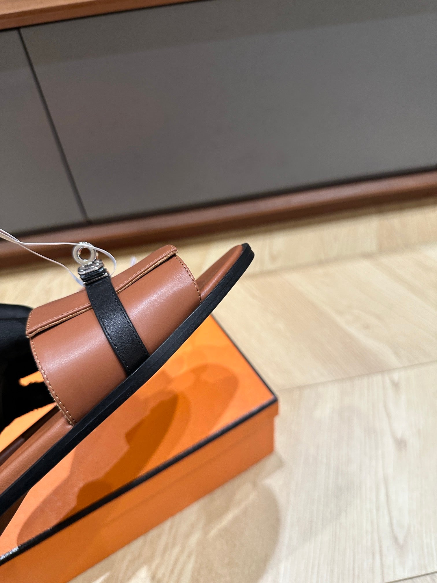 GABRIEL SANDAL CINNAMON CALFSKIN、mysite、Cacoeks