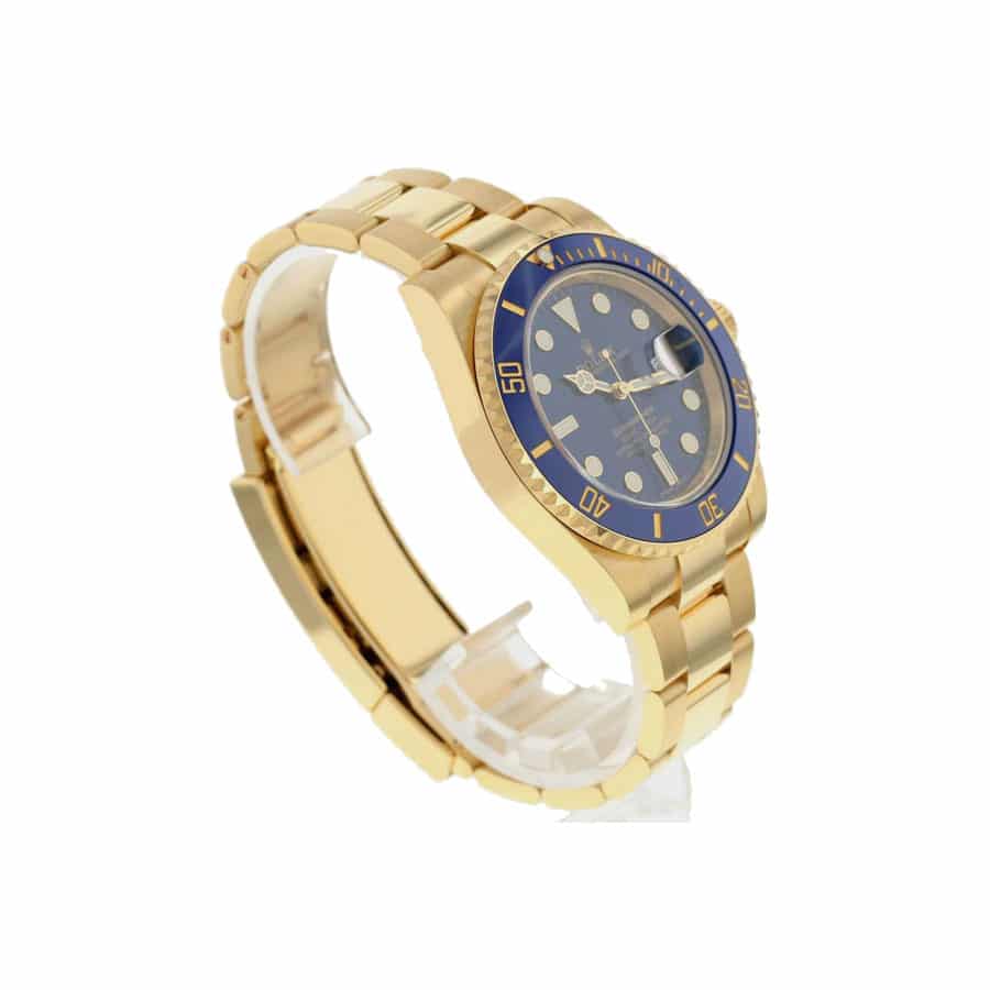 rolex submariner blue dial gold 116618lb osyter replica