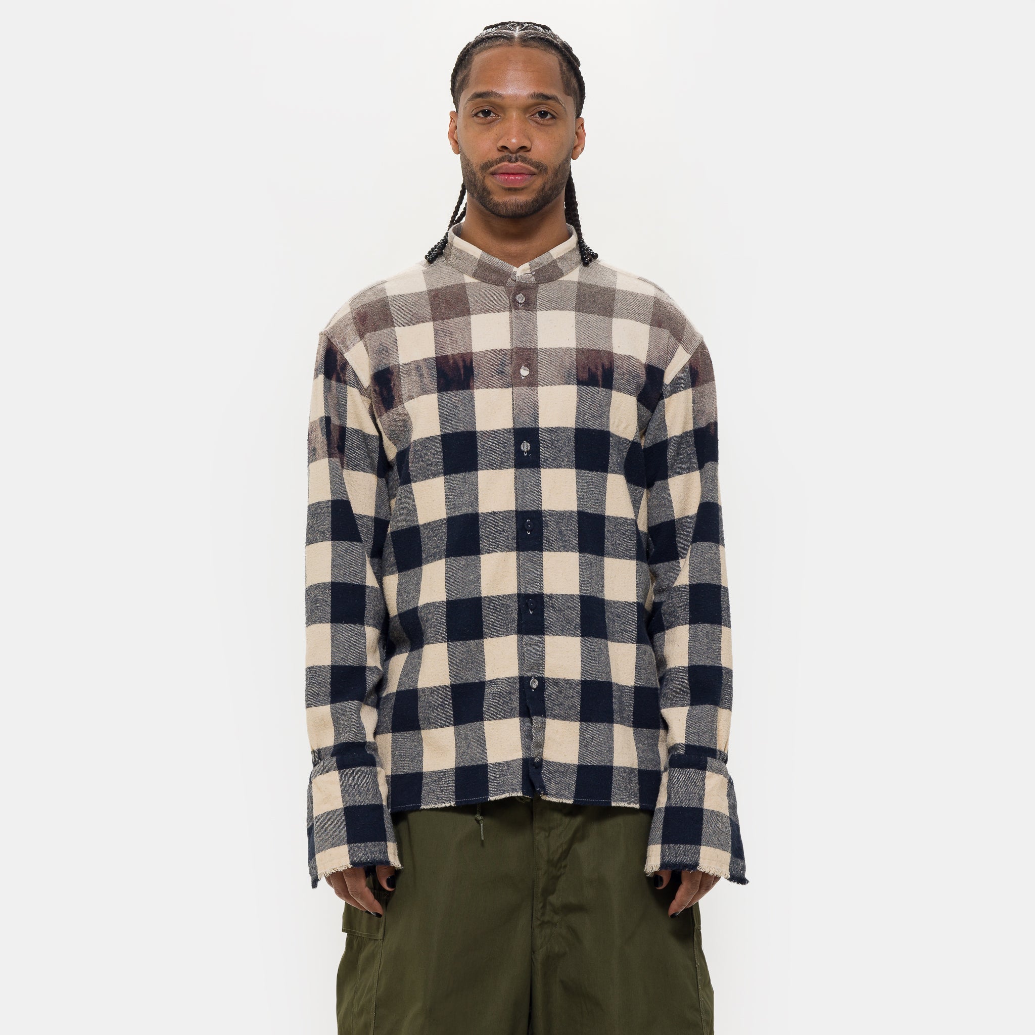 424 Tunic in Tea Check