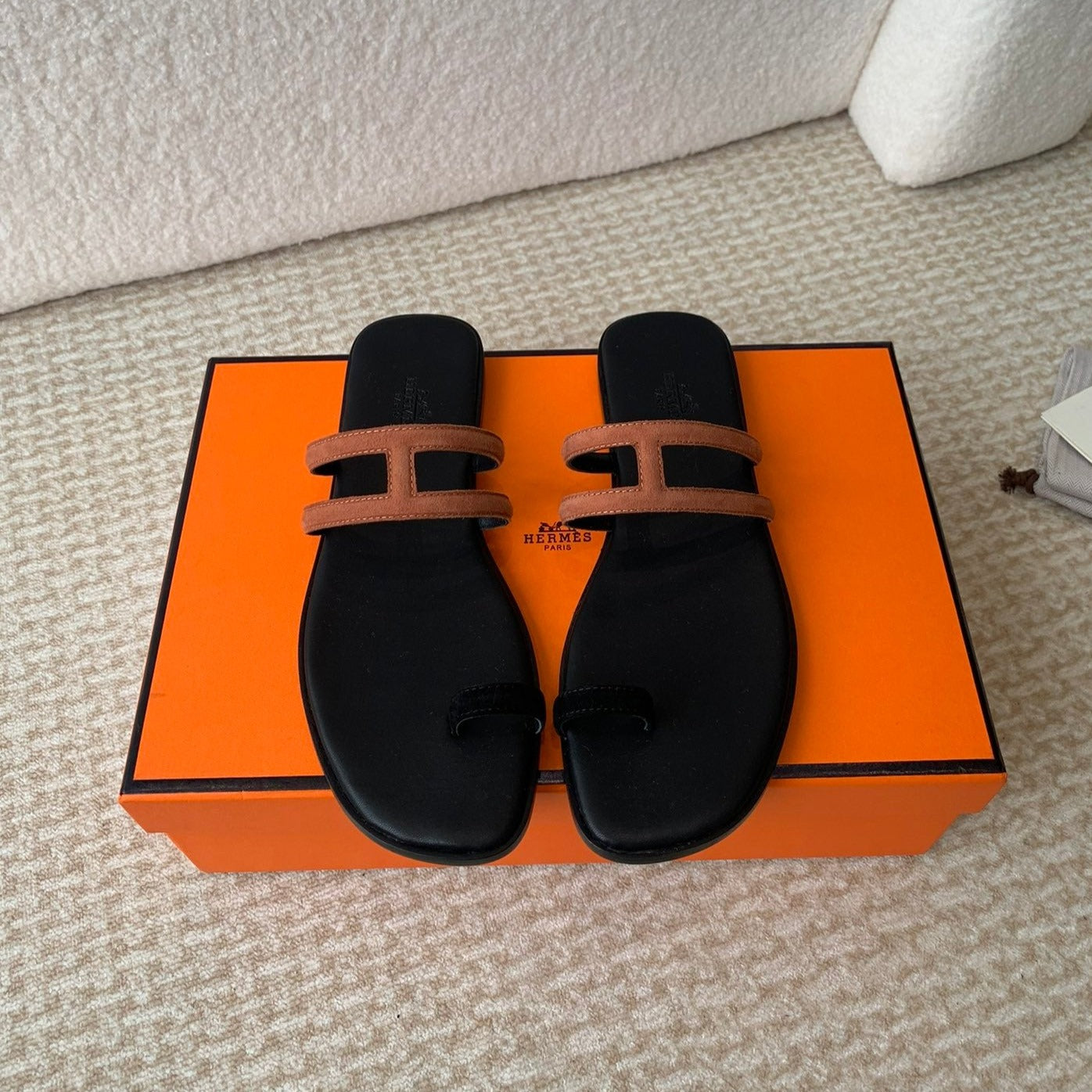 GEORGIA SANDALS BLACK MIX BROWN CALFSKIN、mysite、Cacoeks