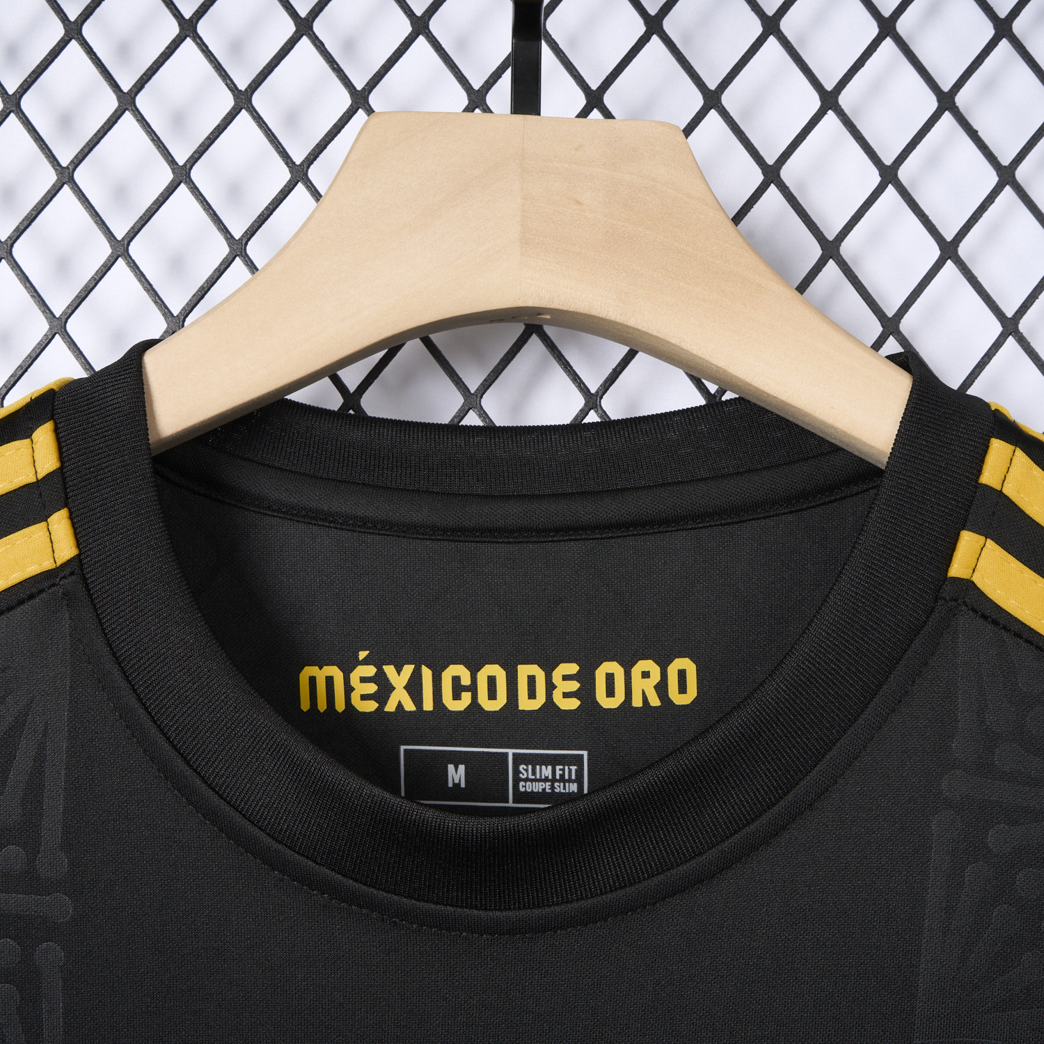 foot-Mexico 2025 Gold Cup Home Black Jersey - Fans Version