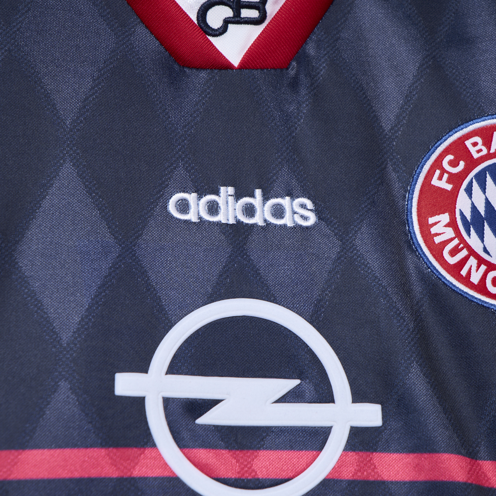 ManixJersey.com | Retro Bayern Munich 1997-99 Home Stadium Jersey -Customize Name, Number and Patch | Worldwide Shipping
