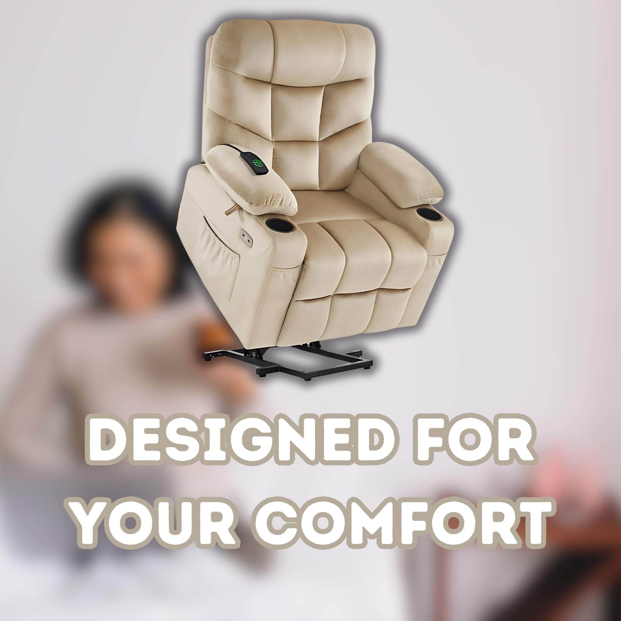 MCombo Power Lift Recliner Chair Sofa – Designed for Your Comfort