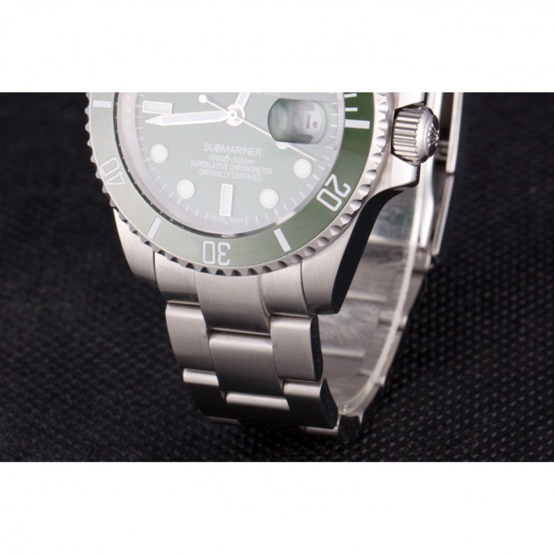Superclone Rolex Submariner 40mm Green Dial Mechanism-SRL51-fasswatch