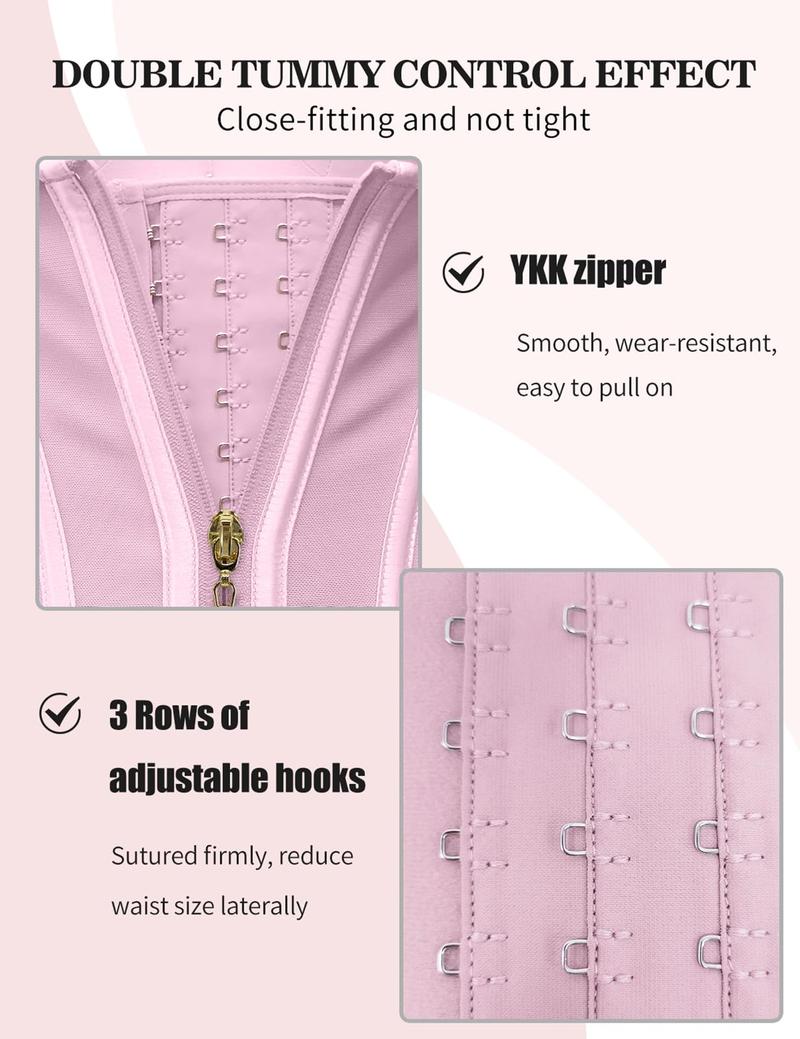 SHAPSHE Waist Shapewear for Women Tummy Control Girdle Workout Shapewear with Adjustable Shoulder Strap