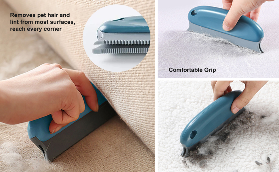 remove pet hair and lint