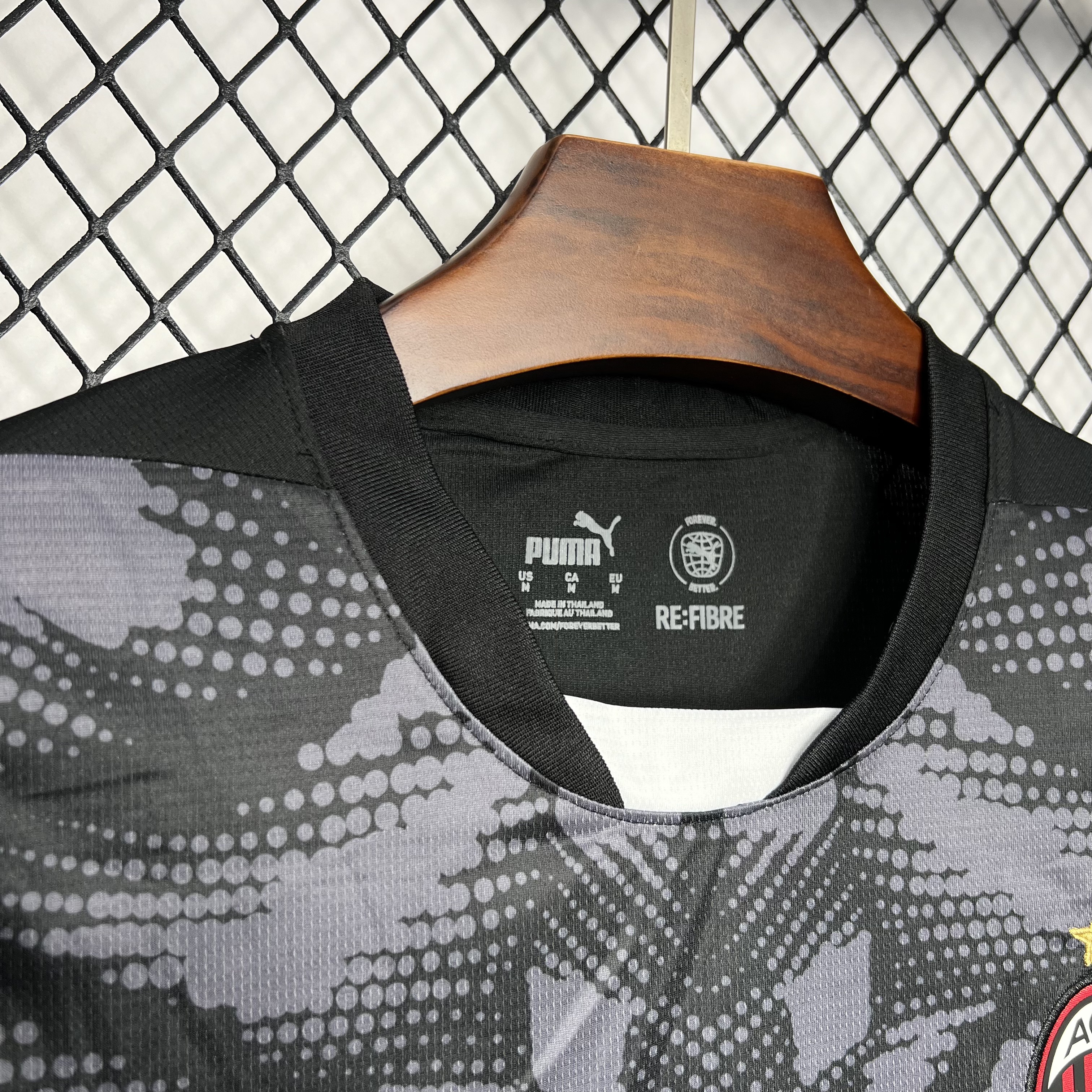 Higojerseys-AC Milan 24-25 Black Goalkeeper Jersey - Fans Version