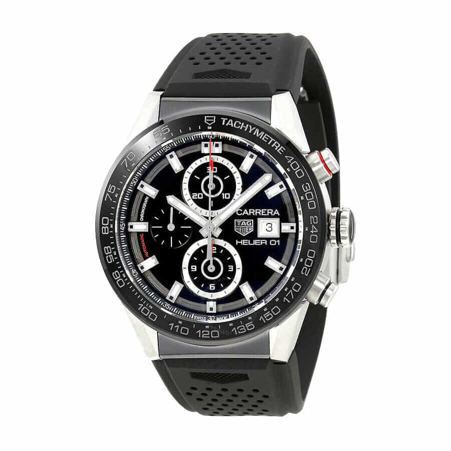 TAG Carrera Black Rubber Replica-fasswatch