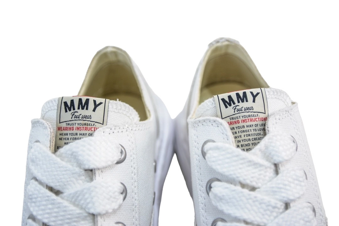 Maison Mihara Yasuhiro Hank OG Sole Canvas Low-top Sneaker White、mysite、Cacoeks