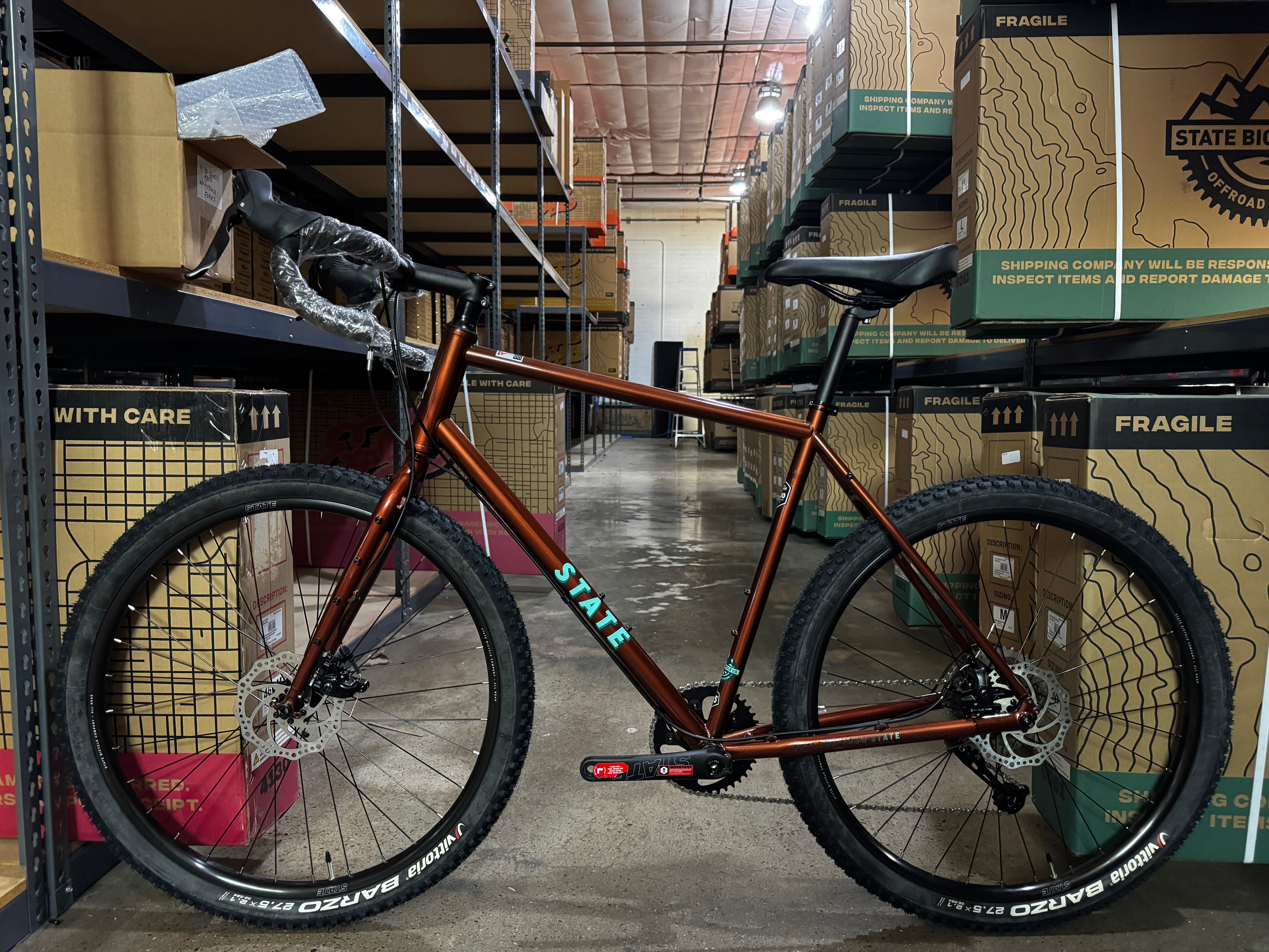 #1304 – 4130 All-Road | Copper – 650b / Drops (Size Large 55cm, Excellent Condition)、mySite、bearsvspackers