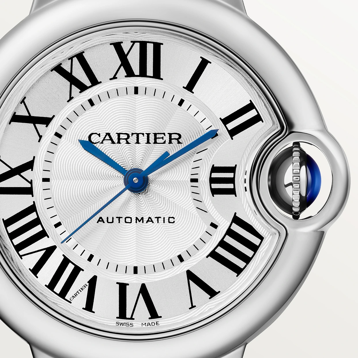 Super Clone 1:1 CARTIER Ballon Bleu BLEU Alligator Strap 33mm WSBB0030 Replica-fasswatch