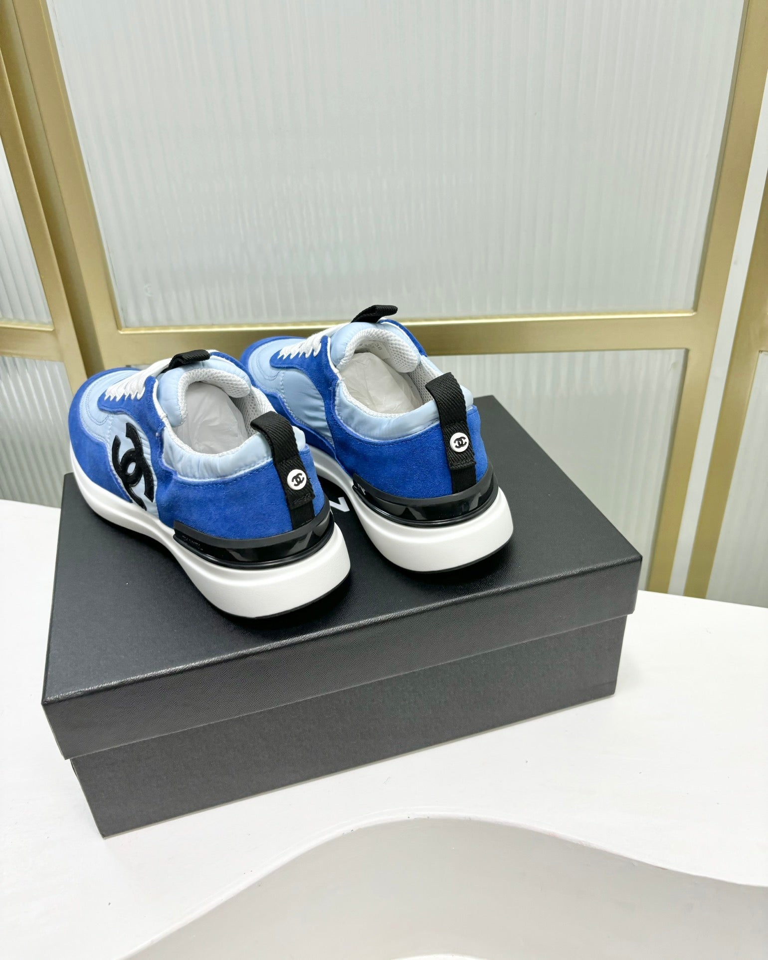 SNEAKER IN SKY MIX COBALT BLUE SUEDE、mysite、Cacoeks