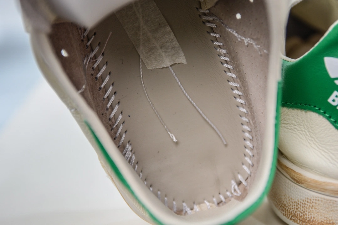 Balenciaga x Adidas Stan Smith Sneaker in Off White Green、mysite、Cacoeks