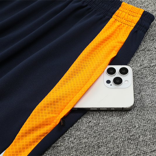 Higojerseys-Real Madrid 24-25 Long Sleeve Training Set - Player Version - Royal Blue