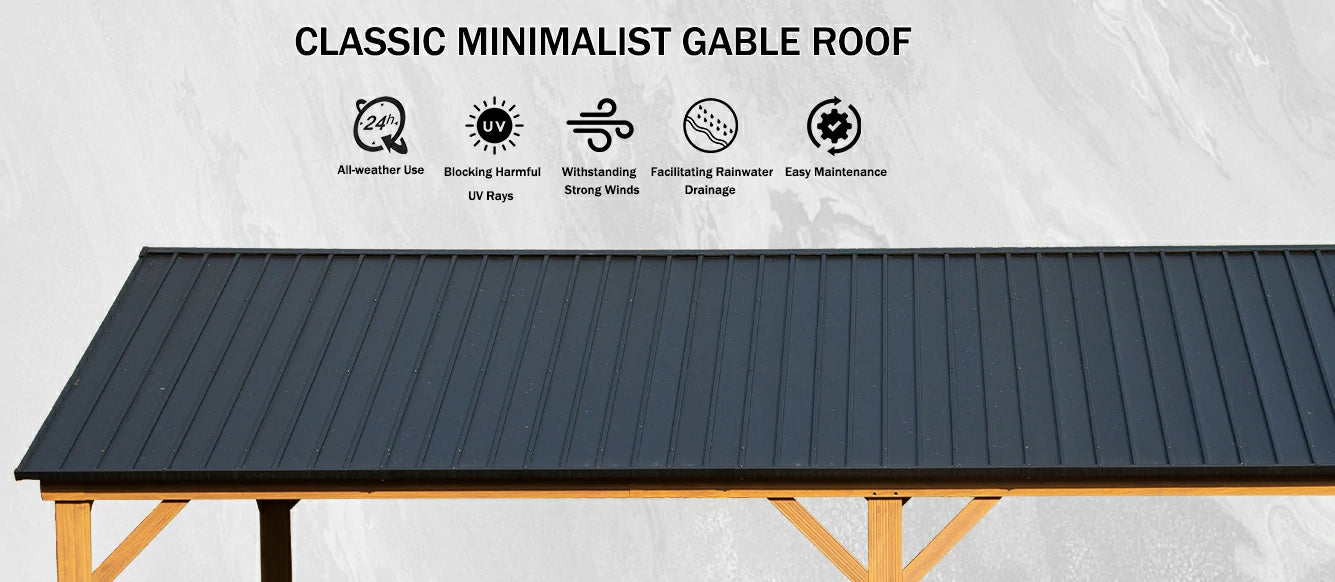 Domi Outdoor Living Hardtop Gazebo