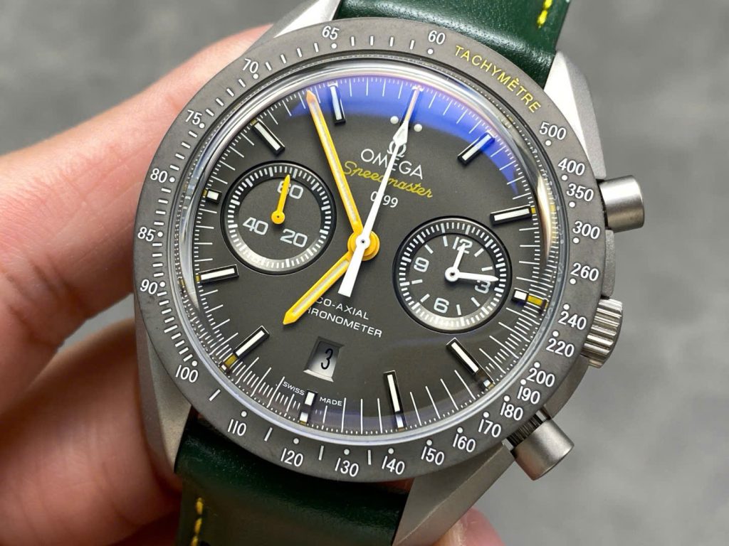 Đồng Hồ Chế Tác Omega Speedmaster Grey Side of the Moon Porsche Club of America Edition Rep 11 44mm (9)