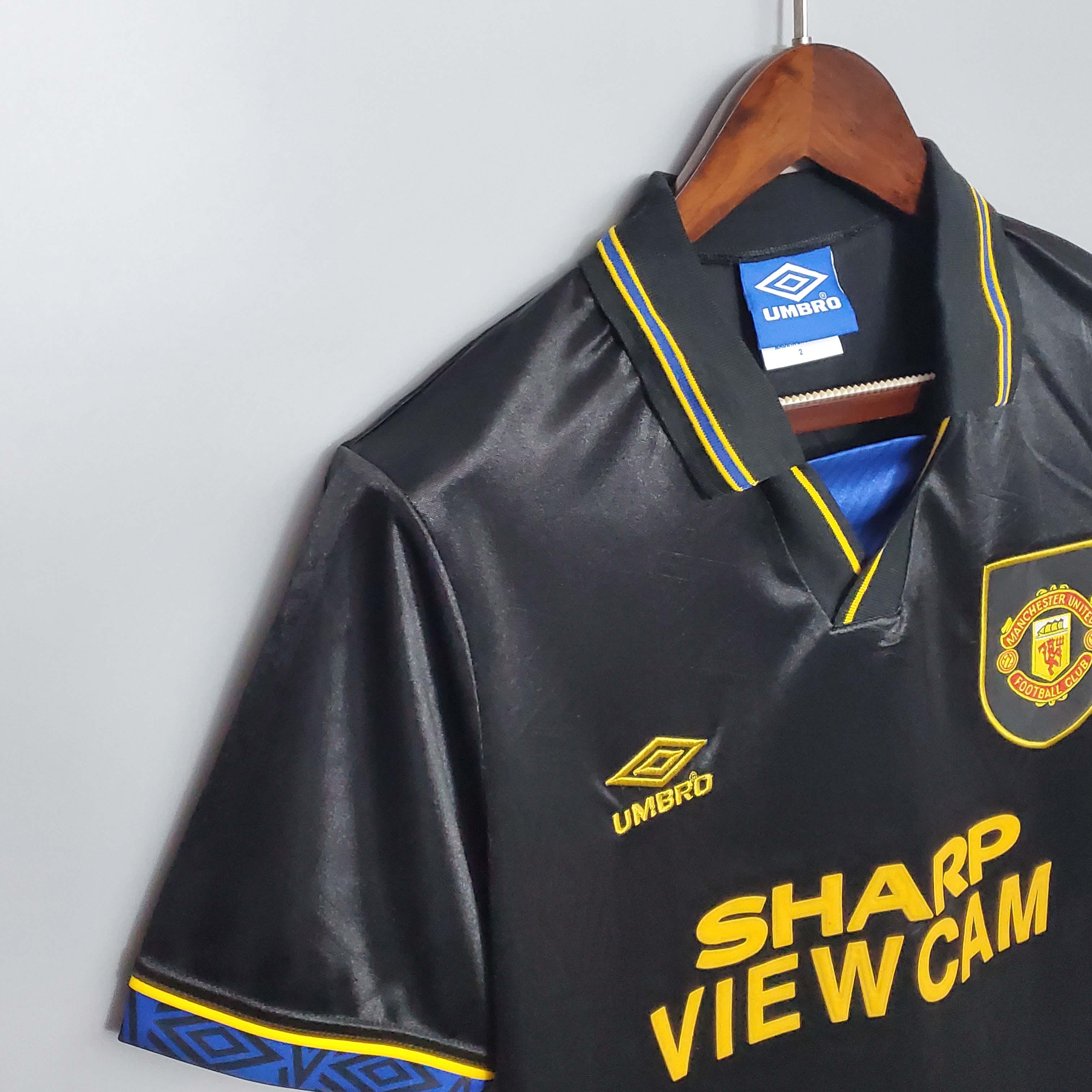 1993/1994 Retro Manchester United Third Away Football Shirt 1:1 Thai Quality:football jersey mysite: unitedjerseyfootball 邓江浪:football
