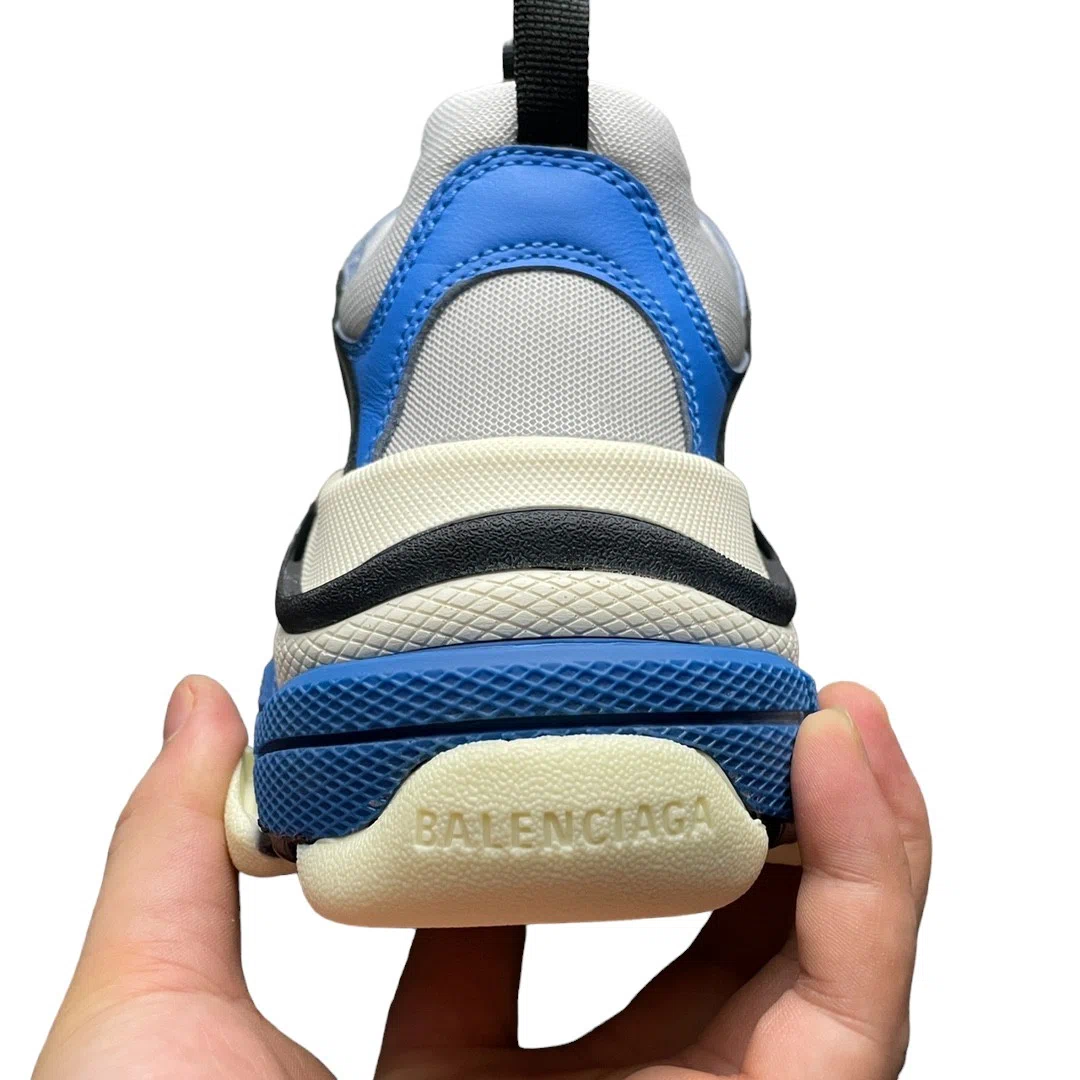 Balenciaga Triple S Sneaker In Blue White Black、mysite、Cacoeks