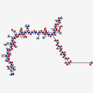 Survodutide 6mg chemical structure depiction 