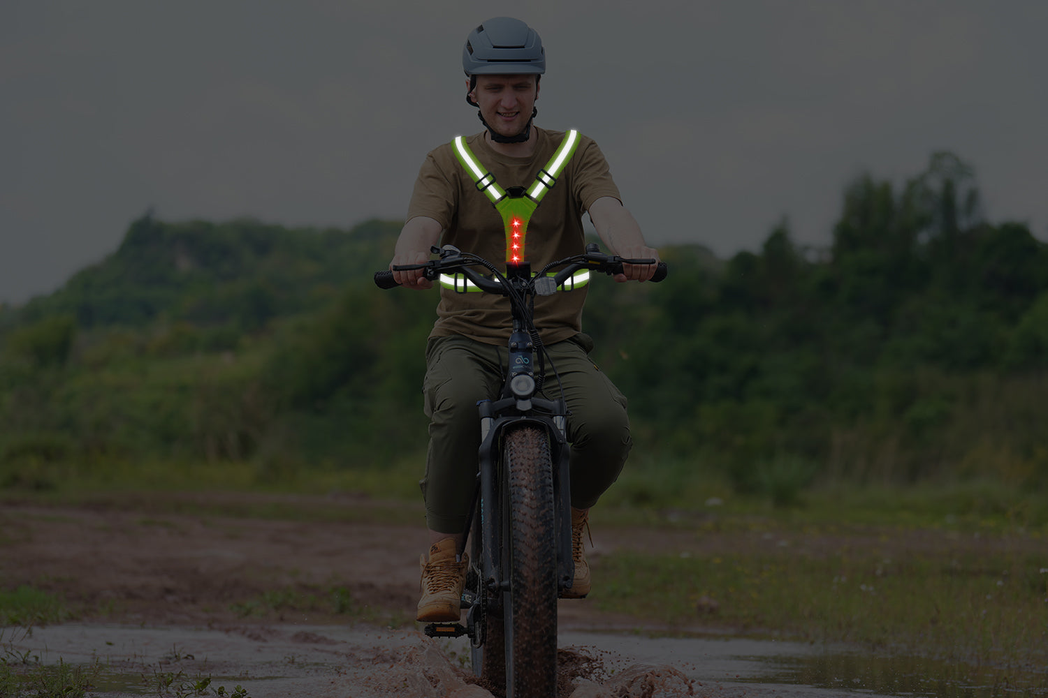 LED Reflective Vest Cycling Gear、mySite、bearsvspackers