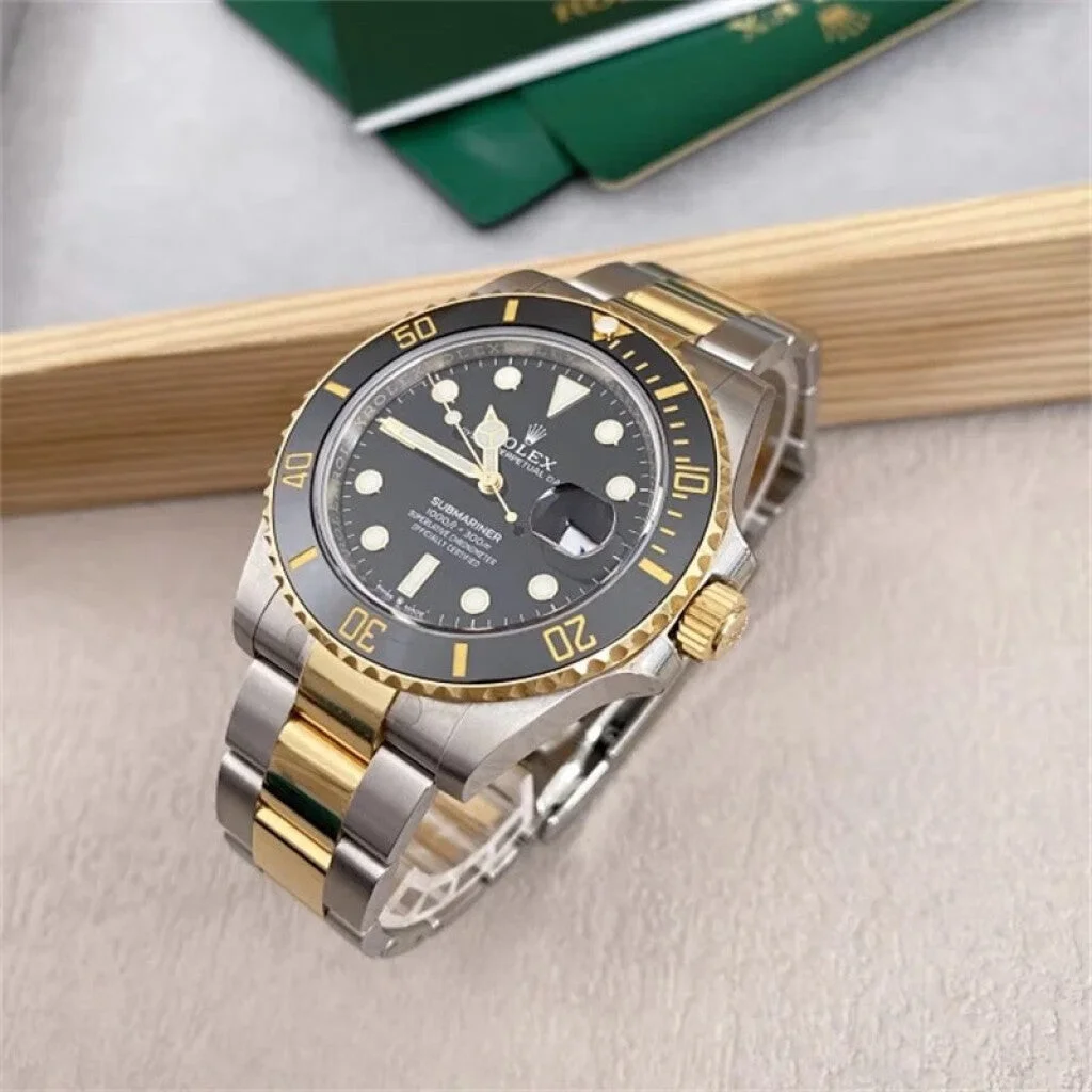 劳力士(ROLEX) m126613ln-0002潜航者型系列18K黄金精钢水鬼瑞士自动机械男表保卡2022年11月– Watchchen SHOP