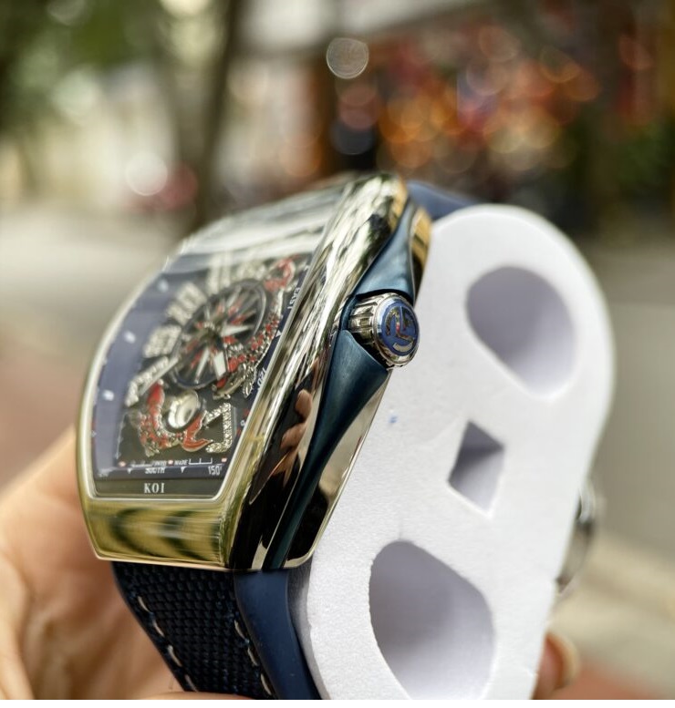 Đồng Hồ Franck Muller Vanguard KOI V45 SC DT Replica 11 45mm (7)