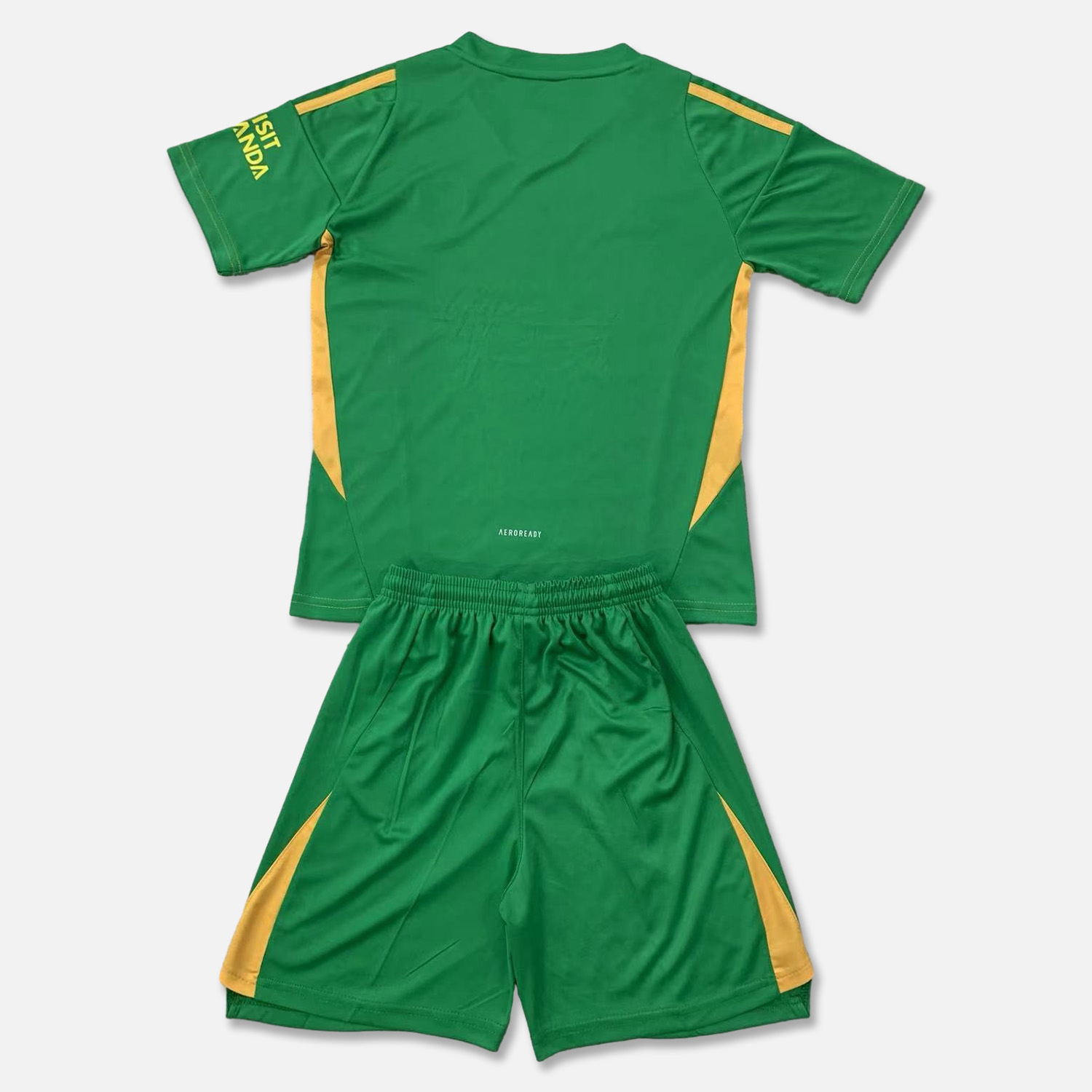ManixJersey.com | Arsenal 24-25 Fruit Green Goalkeeper Kids Kit -Customize Name, Number and Patch | Worldwide Shipping