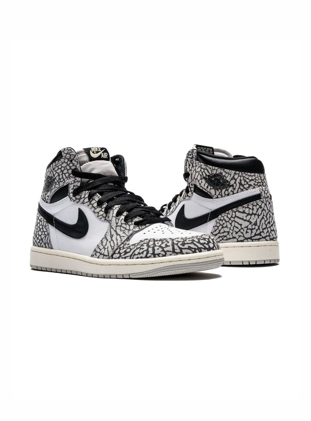 Air Jordan 1 Retro High OG White Cement、JORDAN、Cacoeks
