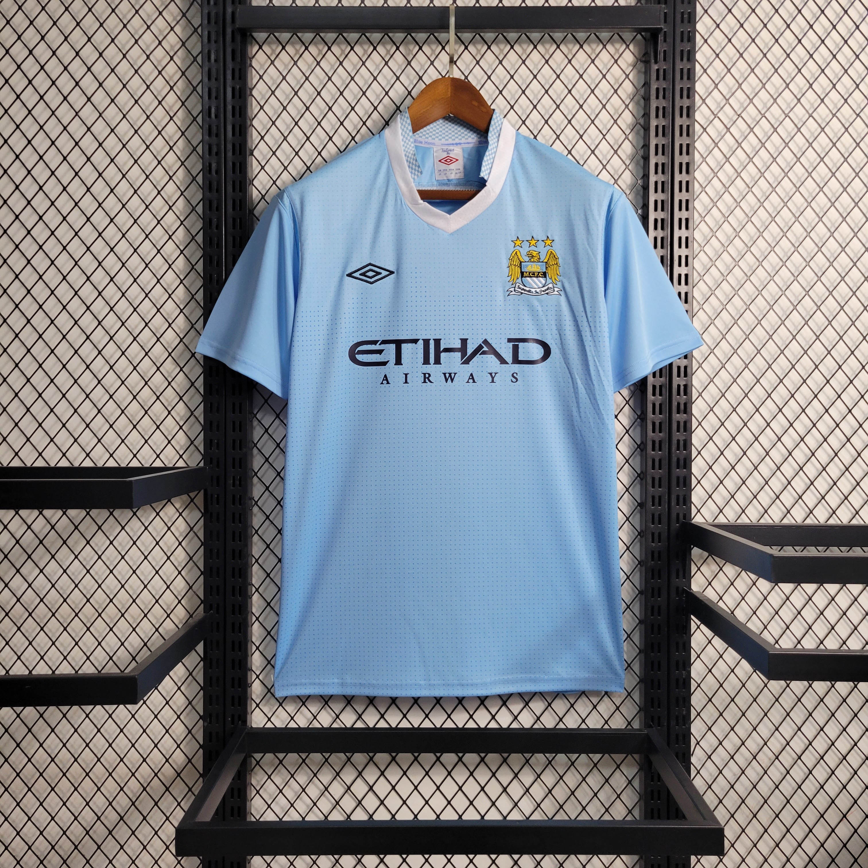2011/2012 Retro Manchester City Home Football Shirt 1:1 Thai Quality:football jersey mysite: unitedjerseyfootball 邓江浪:football