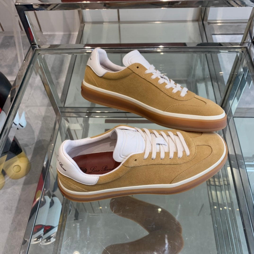 LP TENNIS WALK SNEAKERS CAMEL SUEDE、mysite、Cacoeks