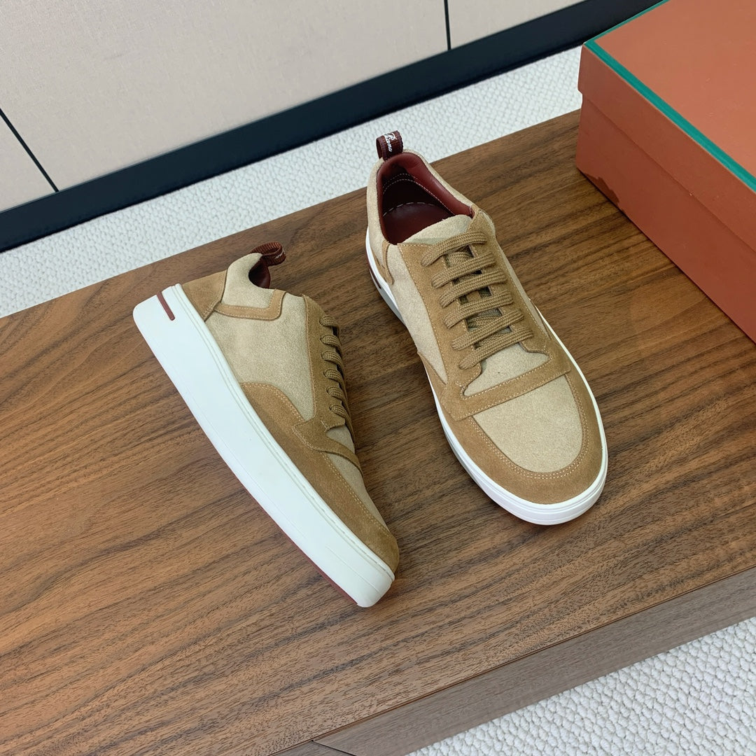 LP NEWPORT WALK SNEAKERS LIGHT BROWN SUEDE、mysite、Cacoeks