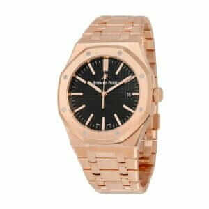 ap-royal-oak-black-dial-rose-gold-replica-watch